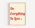 College Dorm Print Decor