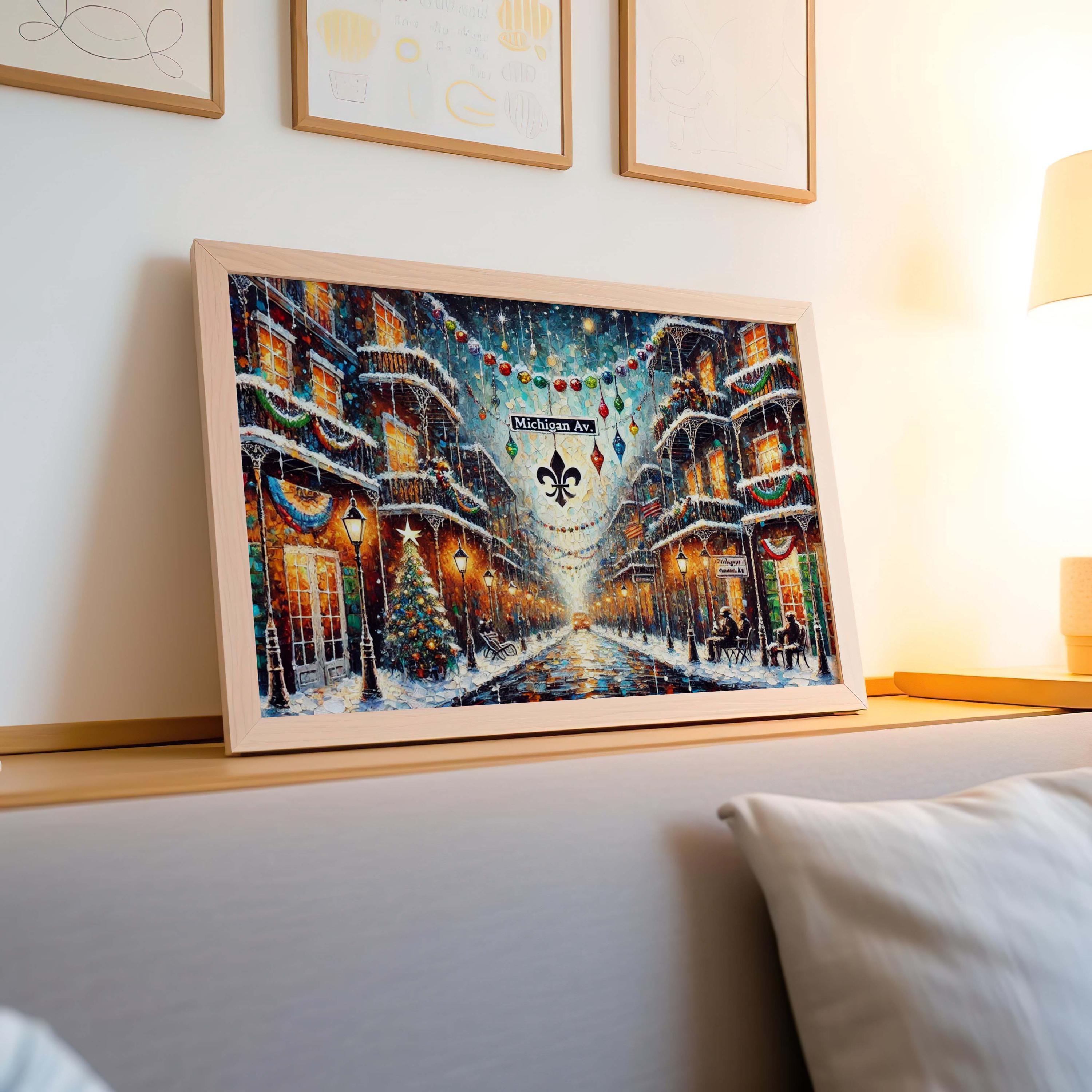 Michigan Avenue Art Print - Chicago, Illinois, USA