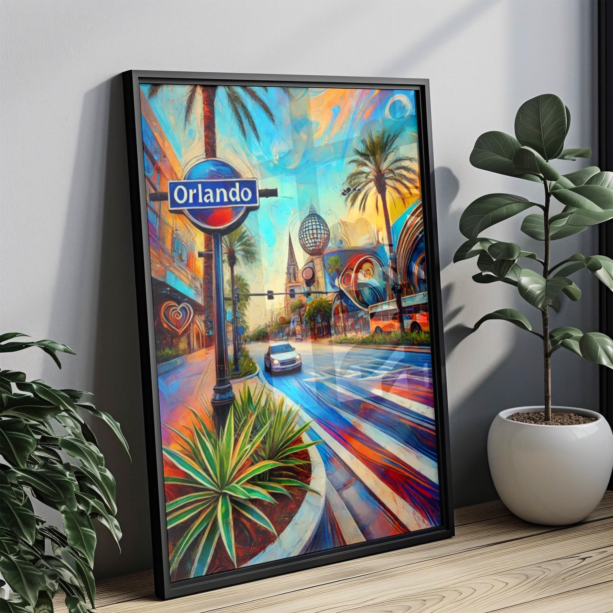 Orlando Wall Art - Orlando, Florida, USA