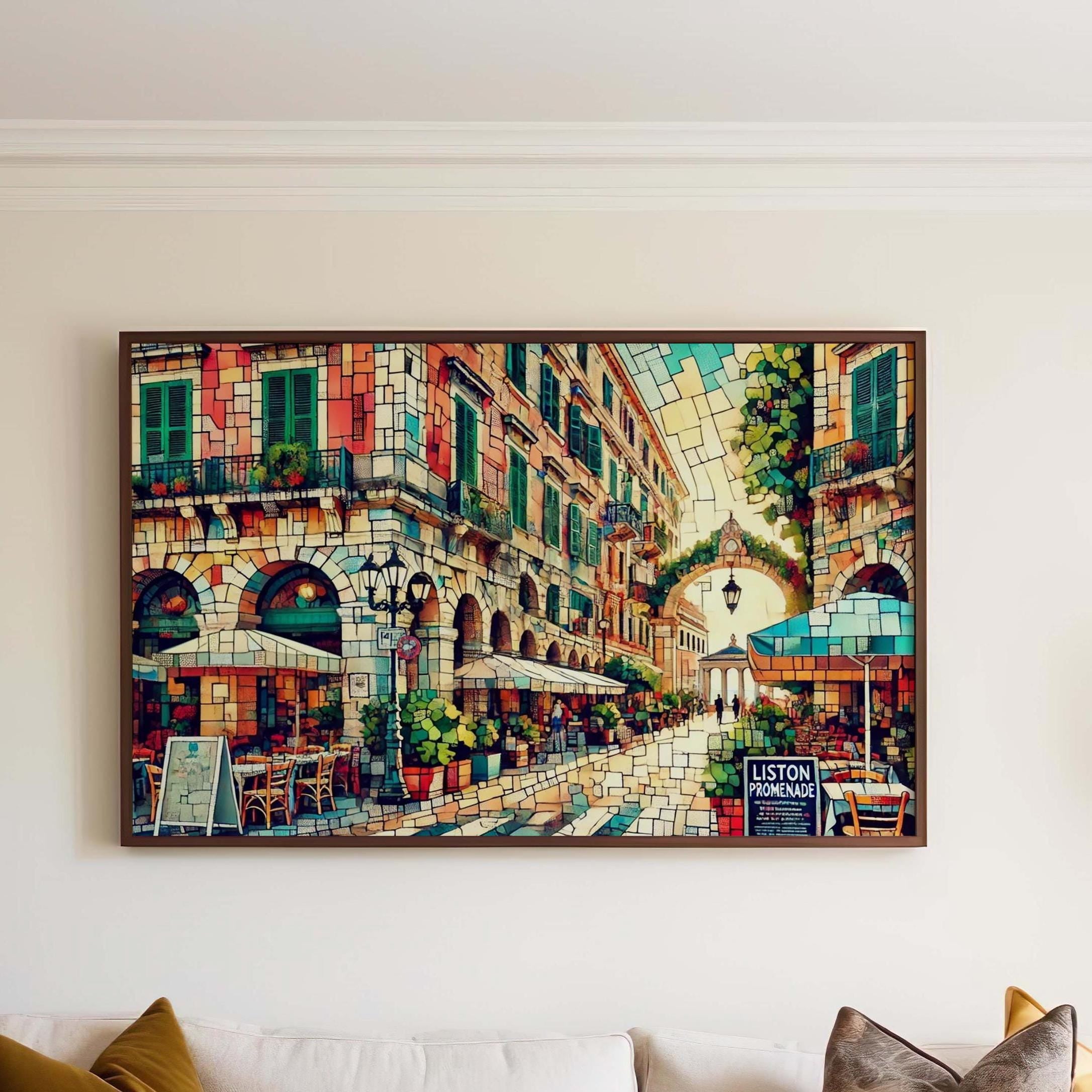 Liston Promenade Wall Art - Corfu, Greece