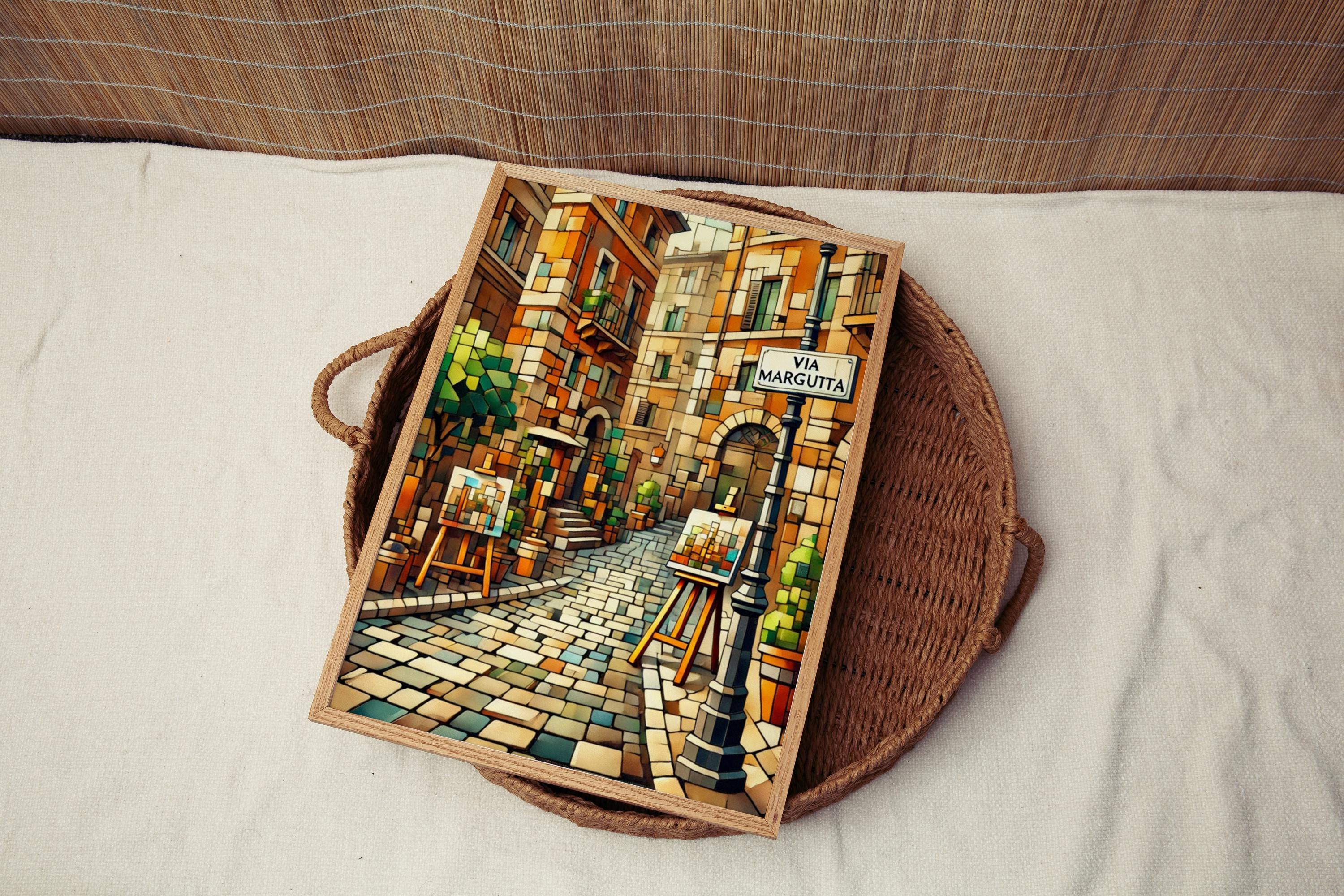 Via Margutta Print Fine Art - Rome, Italy
