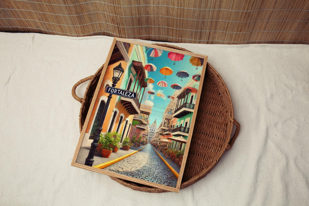 Fortaleza Street Print - Old San Juan, Puerto Rico