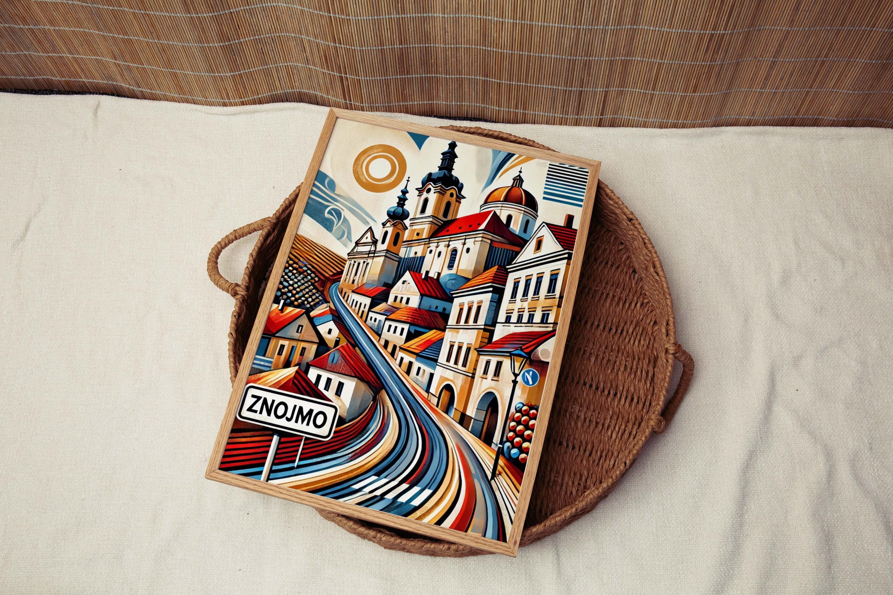 Znojmo City Map Poster - Znojmo, Czech Republic