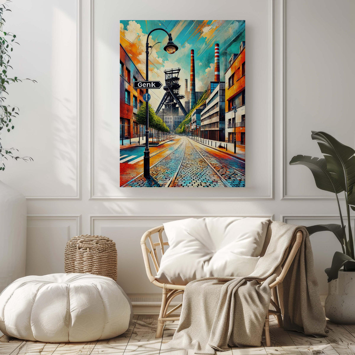 Genk Wall Art Decor - Genk, Belgium