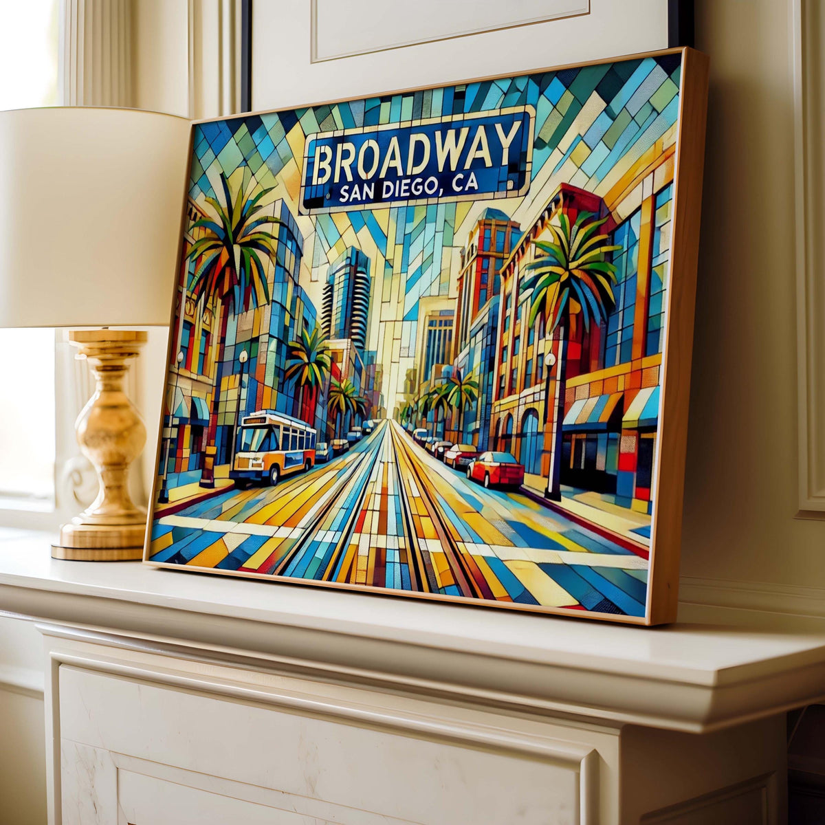 Broadway Print - San Diego, California, USA