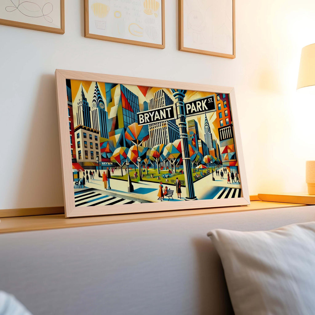 Bryant Park Print - Manhattan, New York, USA