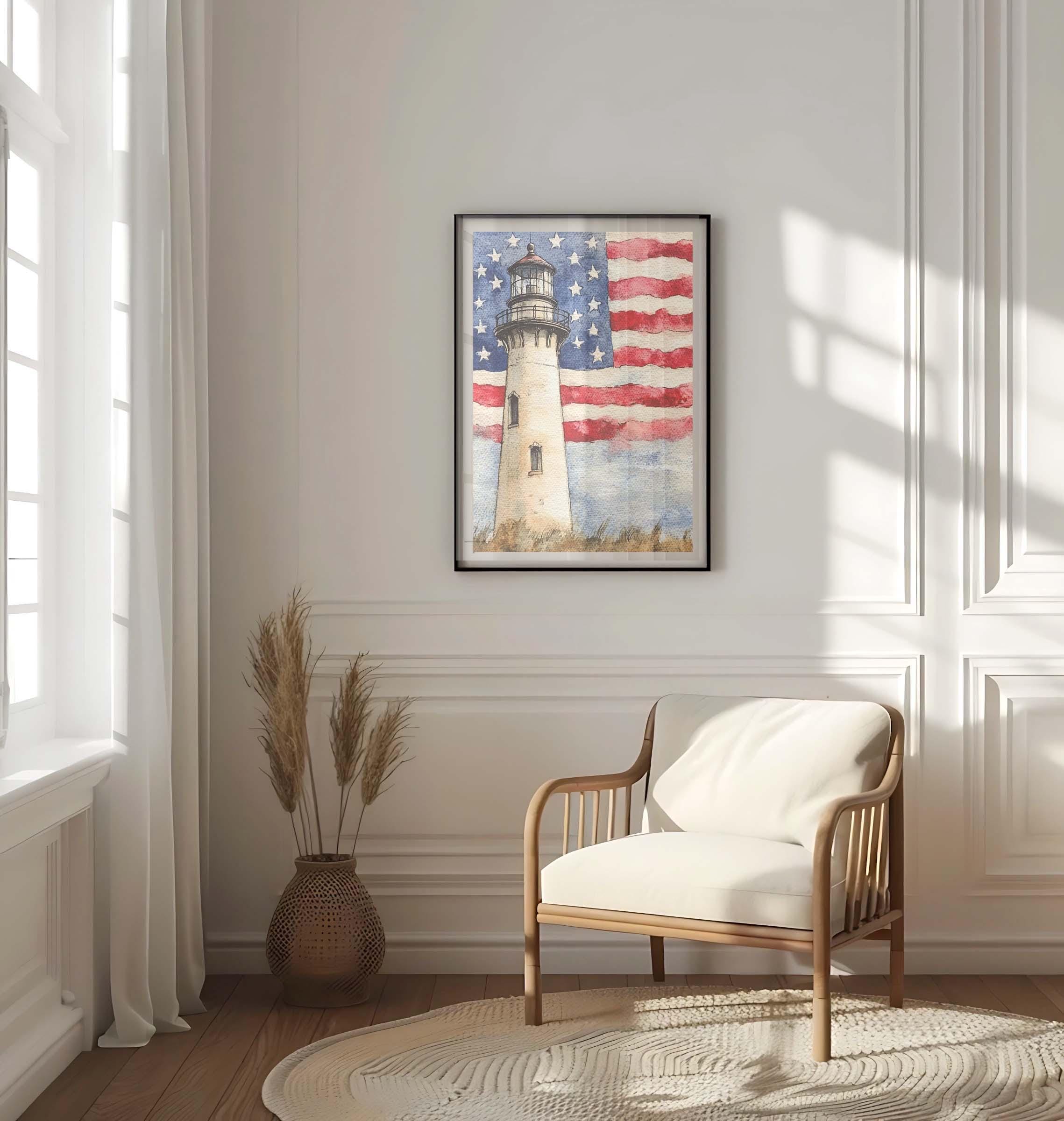 Lighthouse Wall Art Coastal - United States