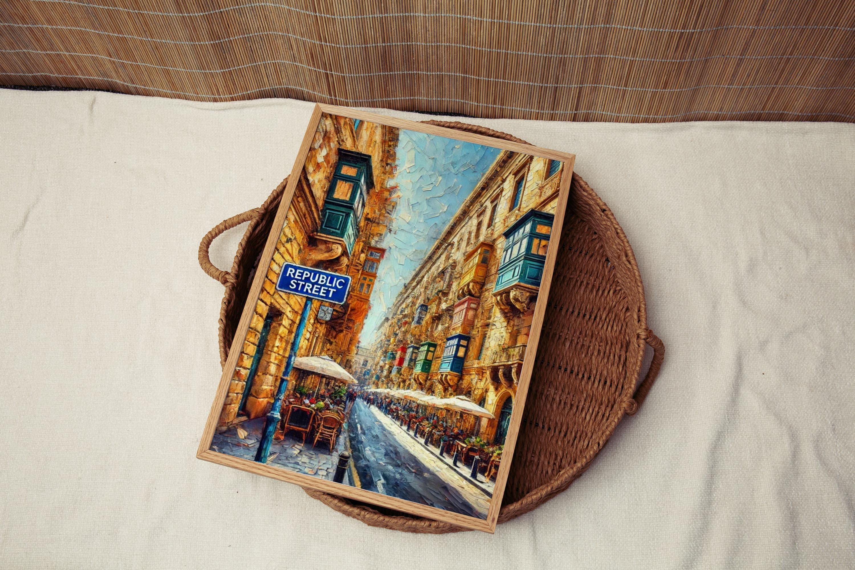 Republic Street Wall Art Decor - Malta