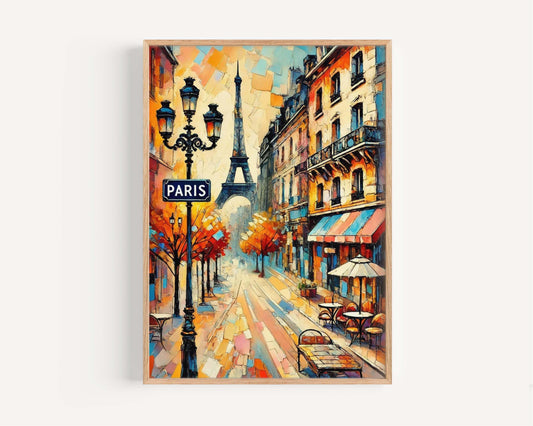 France Gift Paris Wall Art Travel Poster European Artwork Housewarming Decor France Print Travel Gift