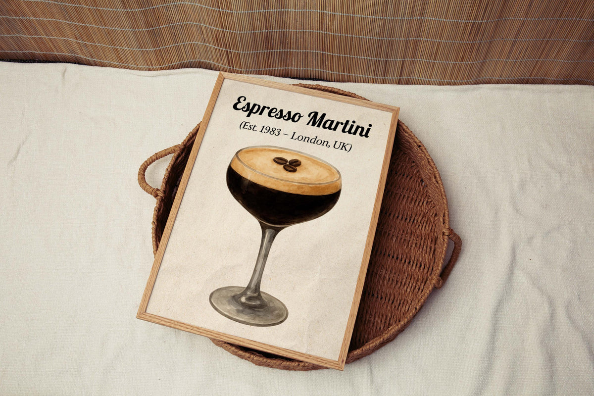 Espresso Martini Wall Art