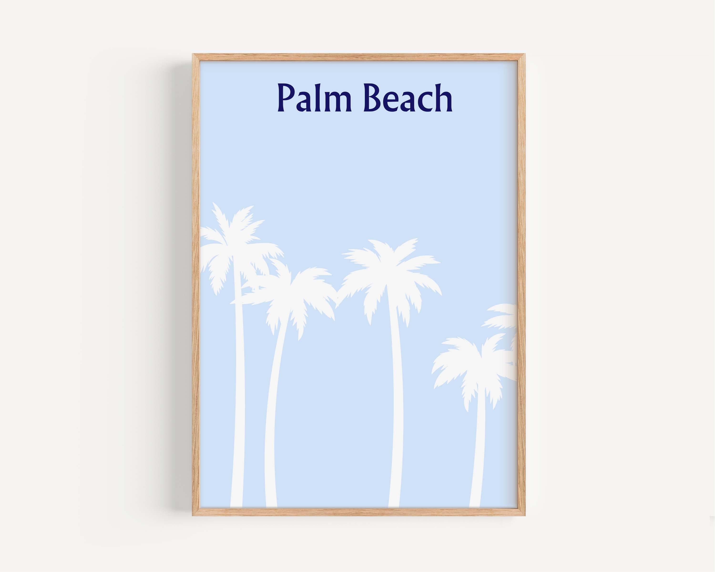 Palm Beach Poster - Palm Beach, Florida, USA