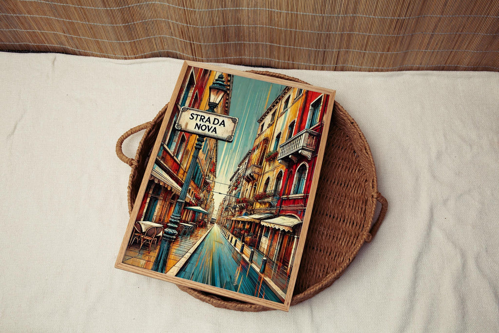 Strada Nova Print Vintage - Venice, Italy