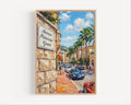 Avenue Princesse Grace Wall Art Print: Monte Carlo Monaco Travel Poster