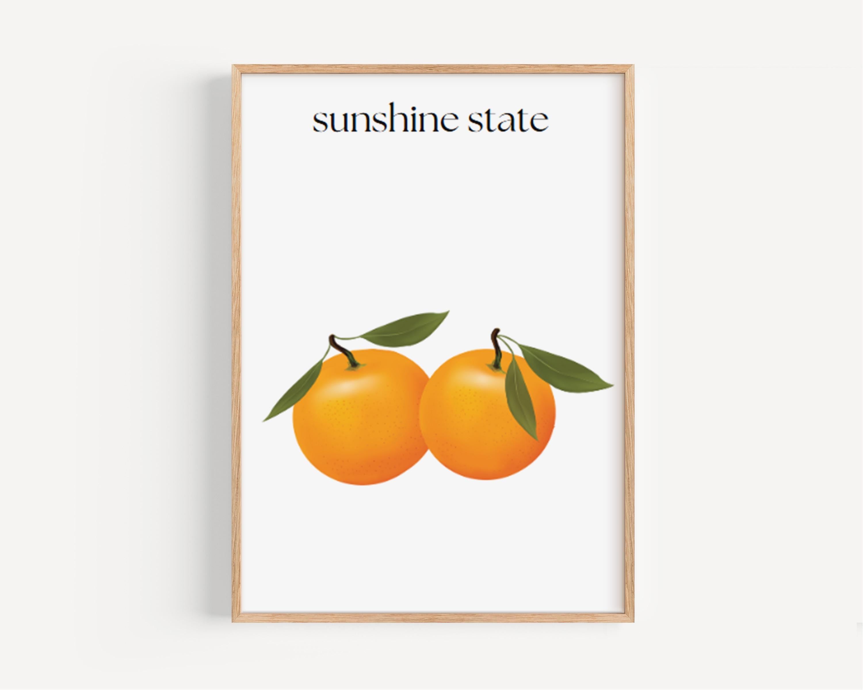 Sunshine State Print - Florida, USA