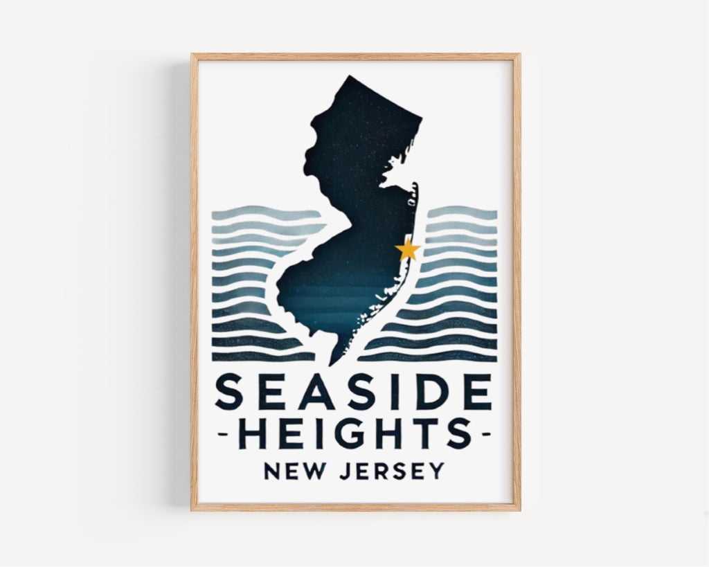 Seaside Heights Wall Art - Seaside Heights, New Jersey, USA