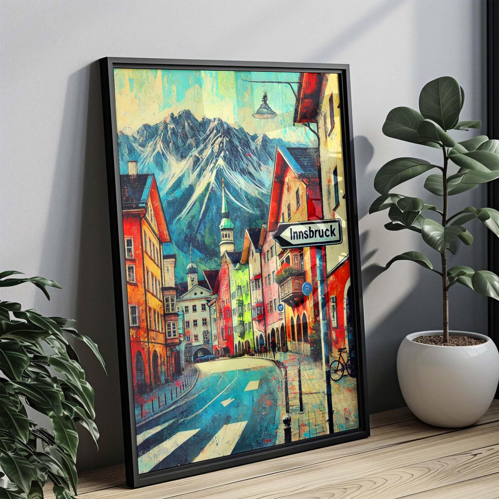 Innsbruck Vintage Poster - Innsbruck, Austria