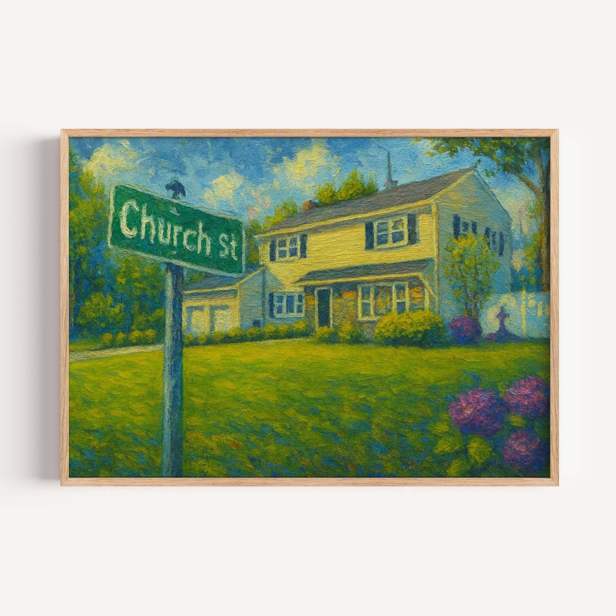 Jeremy Real Estate Print - Church St