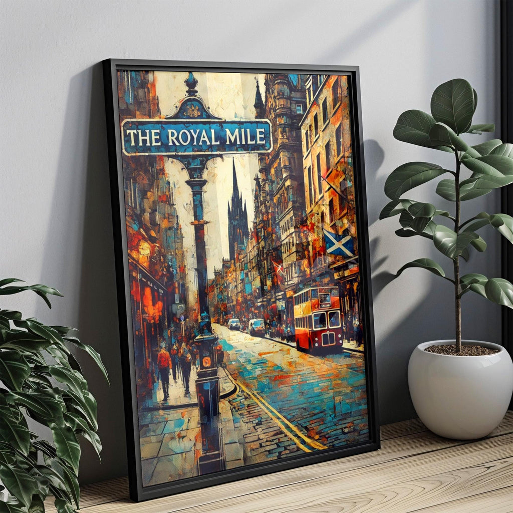 Royal Mile Wall Art - Edinburgh, United Kingdom