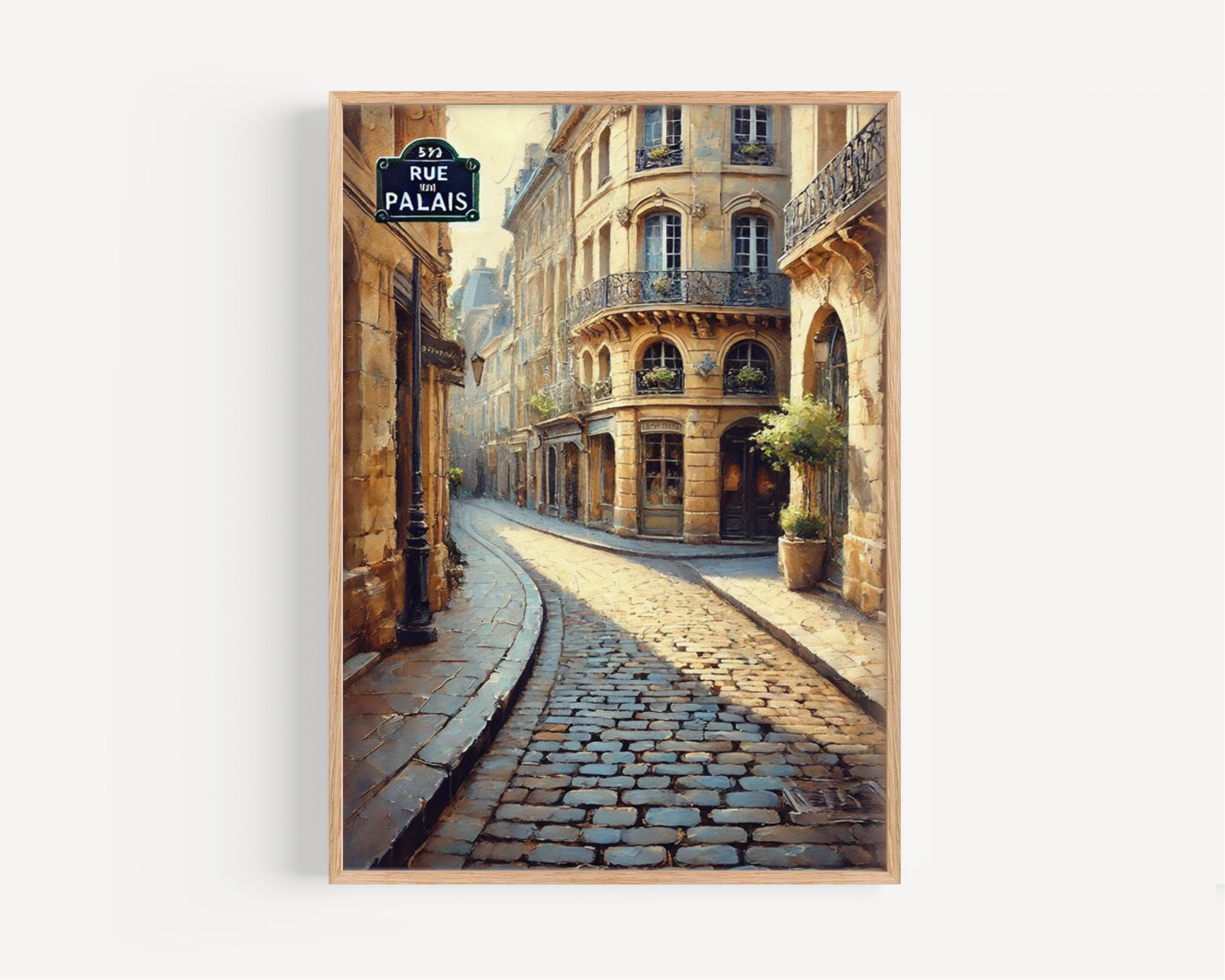 Rue Du Palais Print - Nancy, France