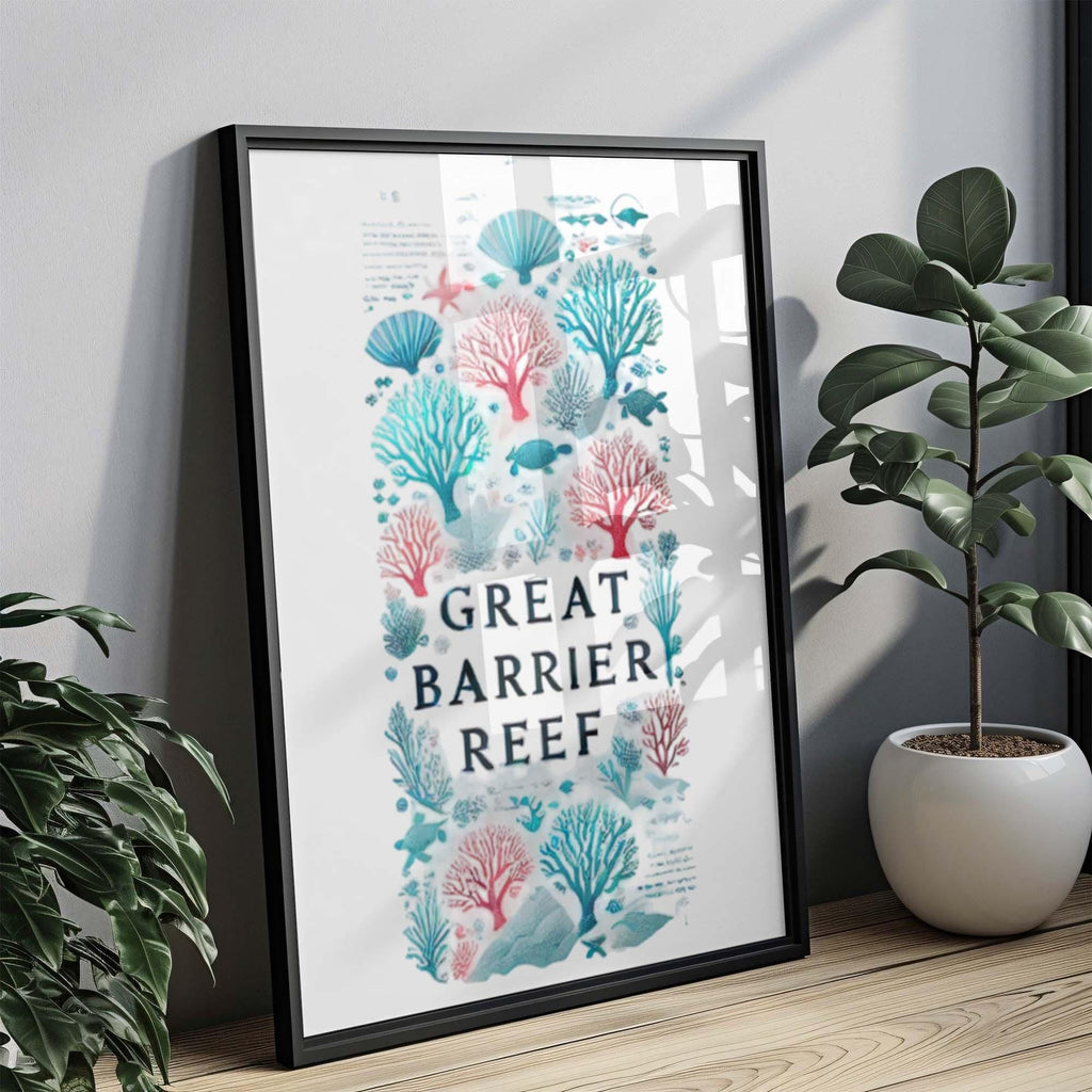 Great Barrier Reef – Vibrant Ocean Marine for Wall Art Print – Great Barrier Reef – Vibrant Ocean Marine for, USA, North America