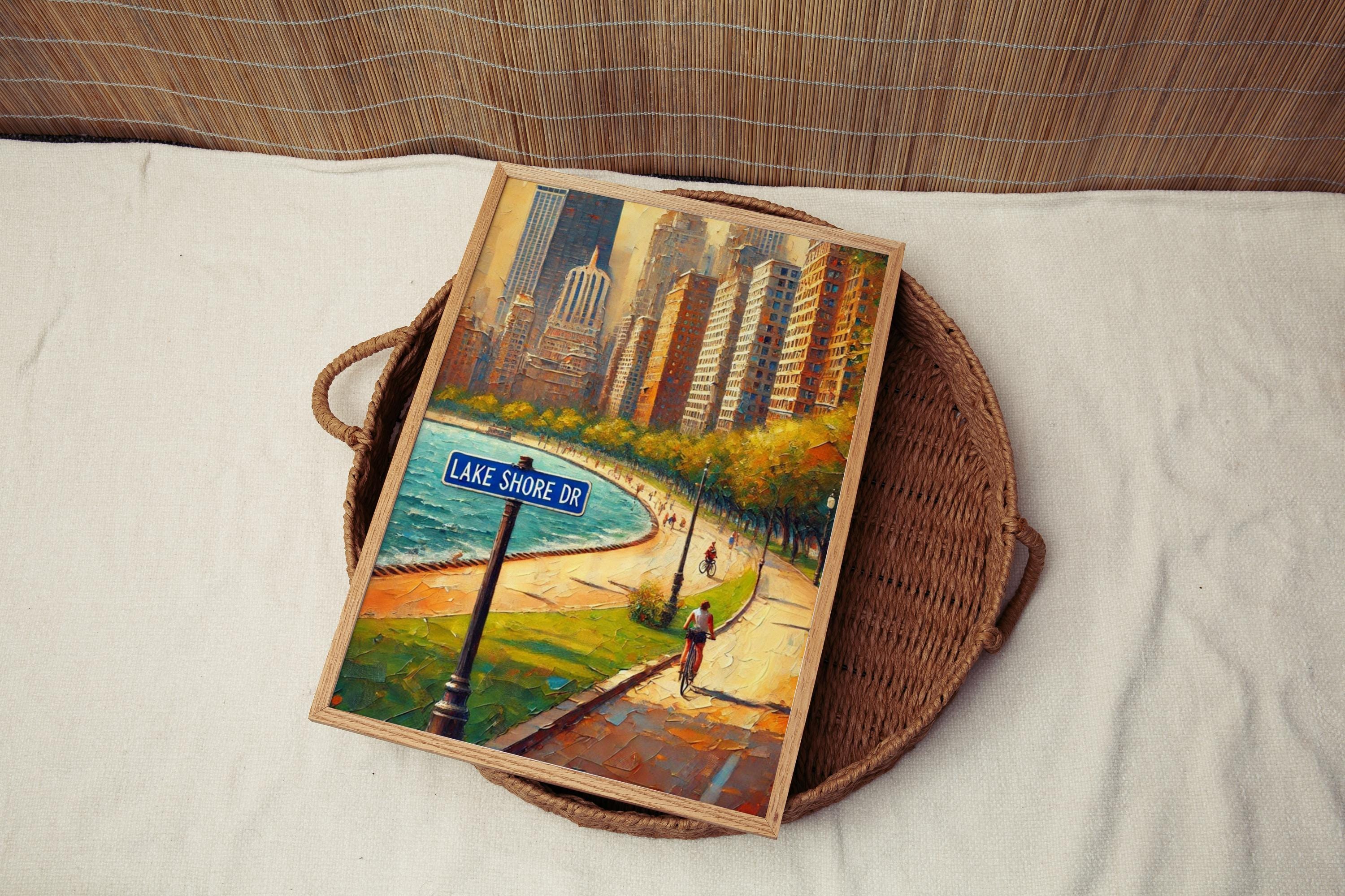 Lake Shore Drive Wall Art - Chicago, Illinois, USA