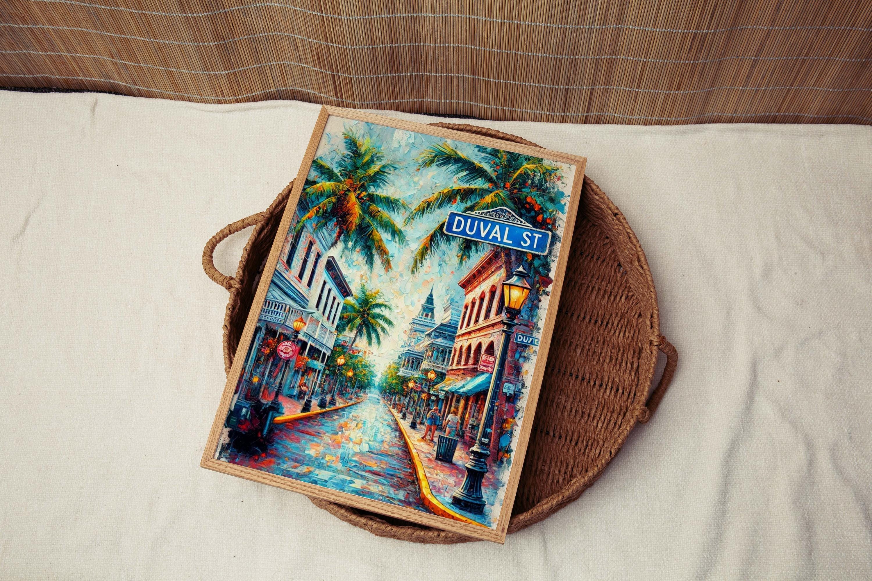 Duval Street Print - Key West, Florida, USA