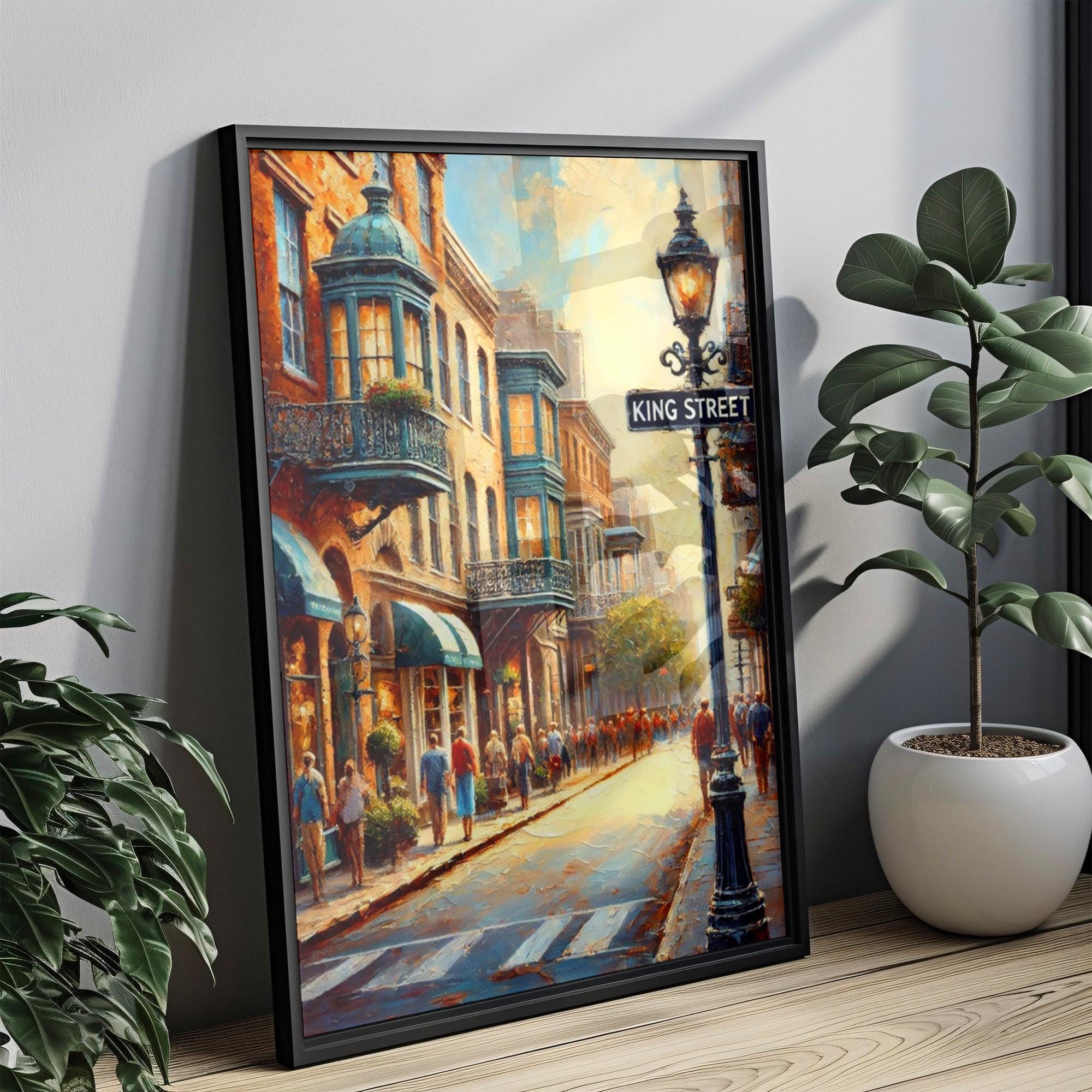 King St Print - Charleston, South Carolina, USA