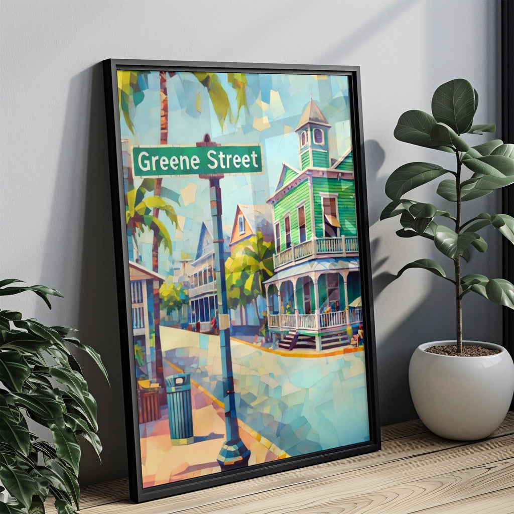 Greene St Print Coastal - Key West, Florida, USA