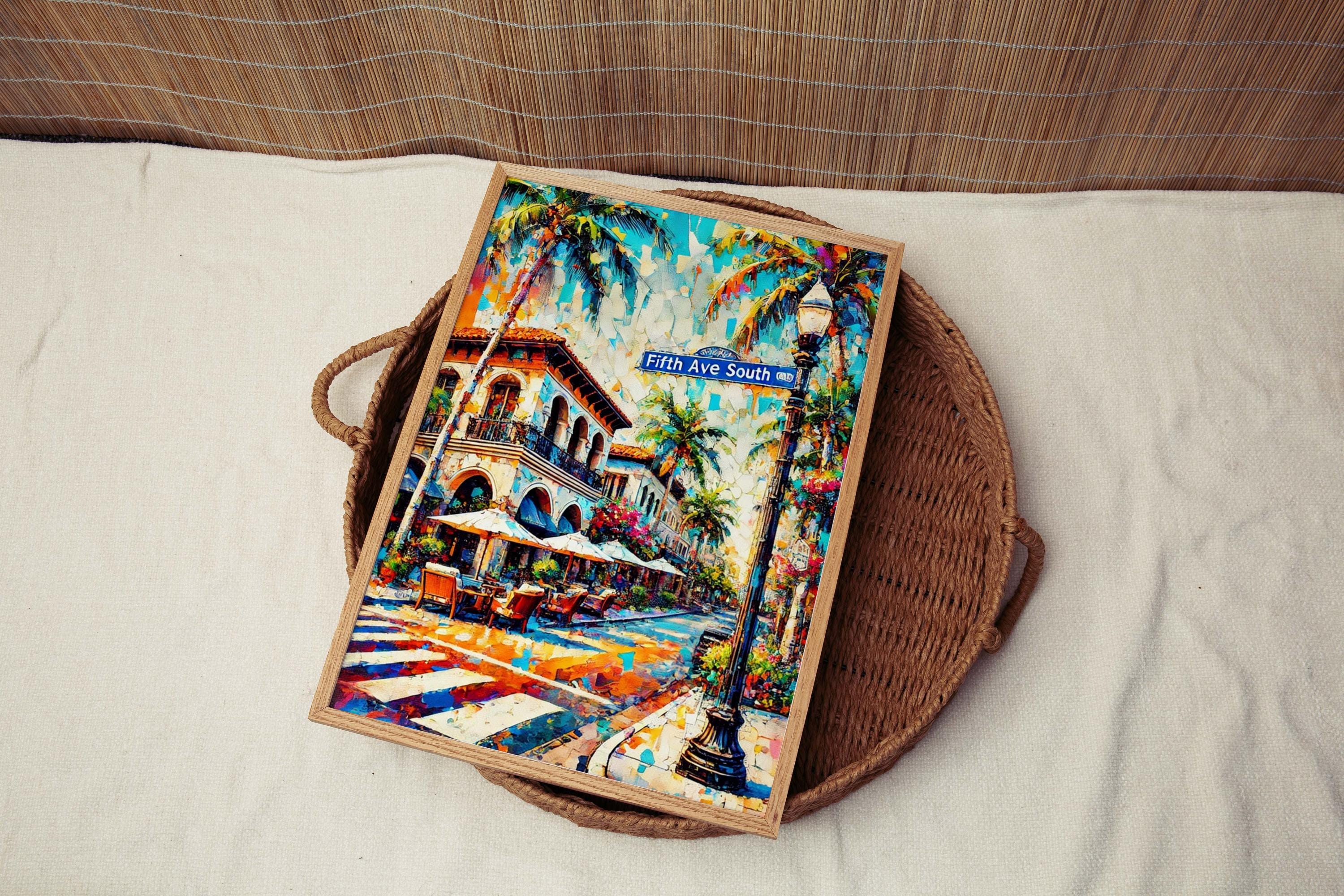 Fifth Avenue South Wall Art - Naples, Florida, USA