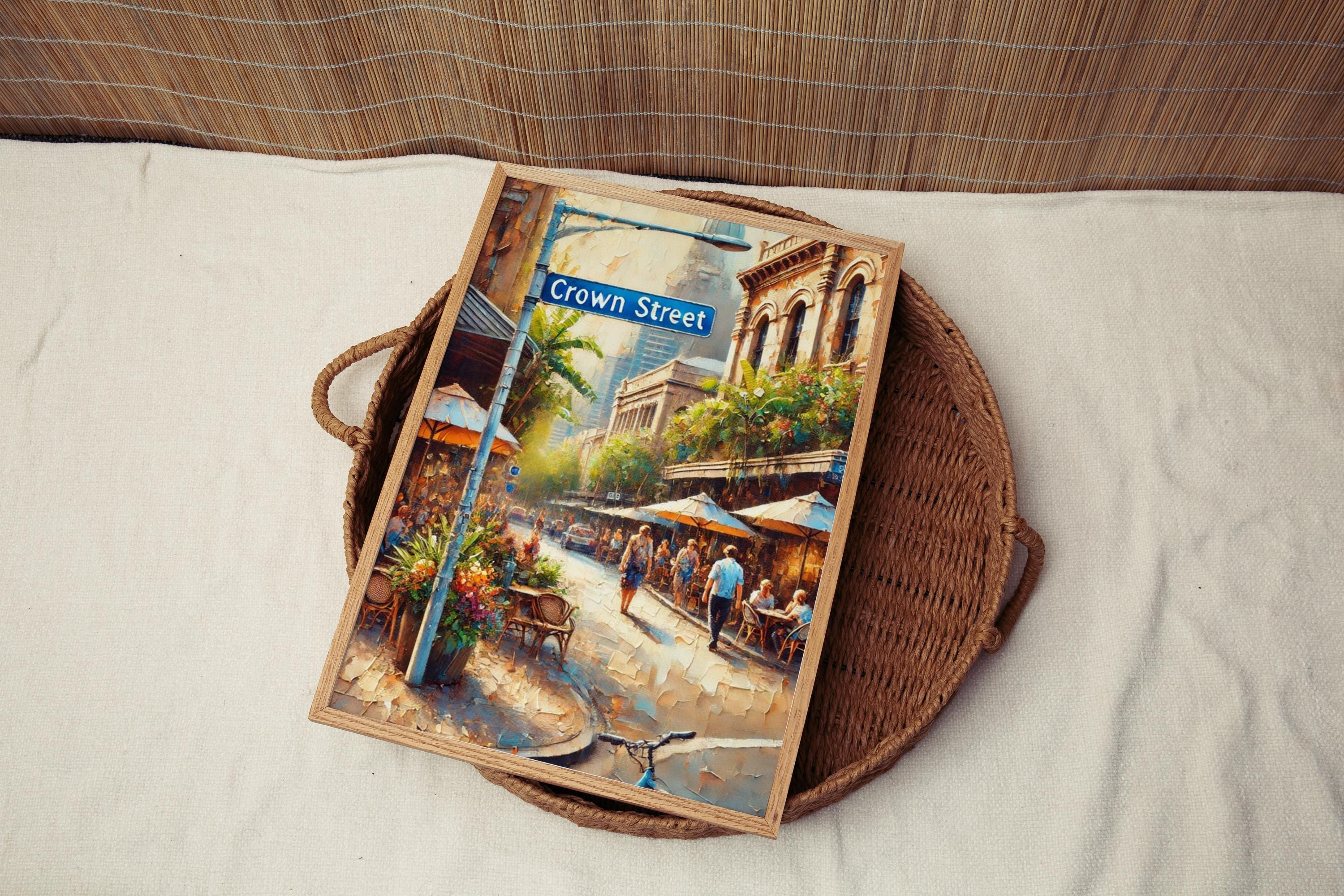 Crown Street Wall Art Vintage - Sydney, Australia