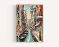 Venice Art Print - Italy Travel Poster, Venice Wall Art, European Decor, Italian Gift & Housewarming Travel Artwork