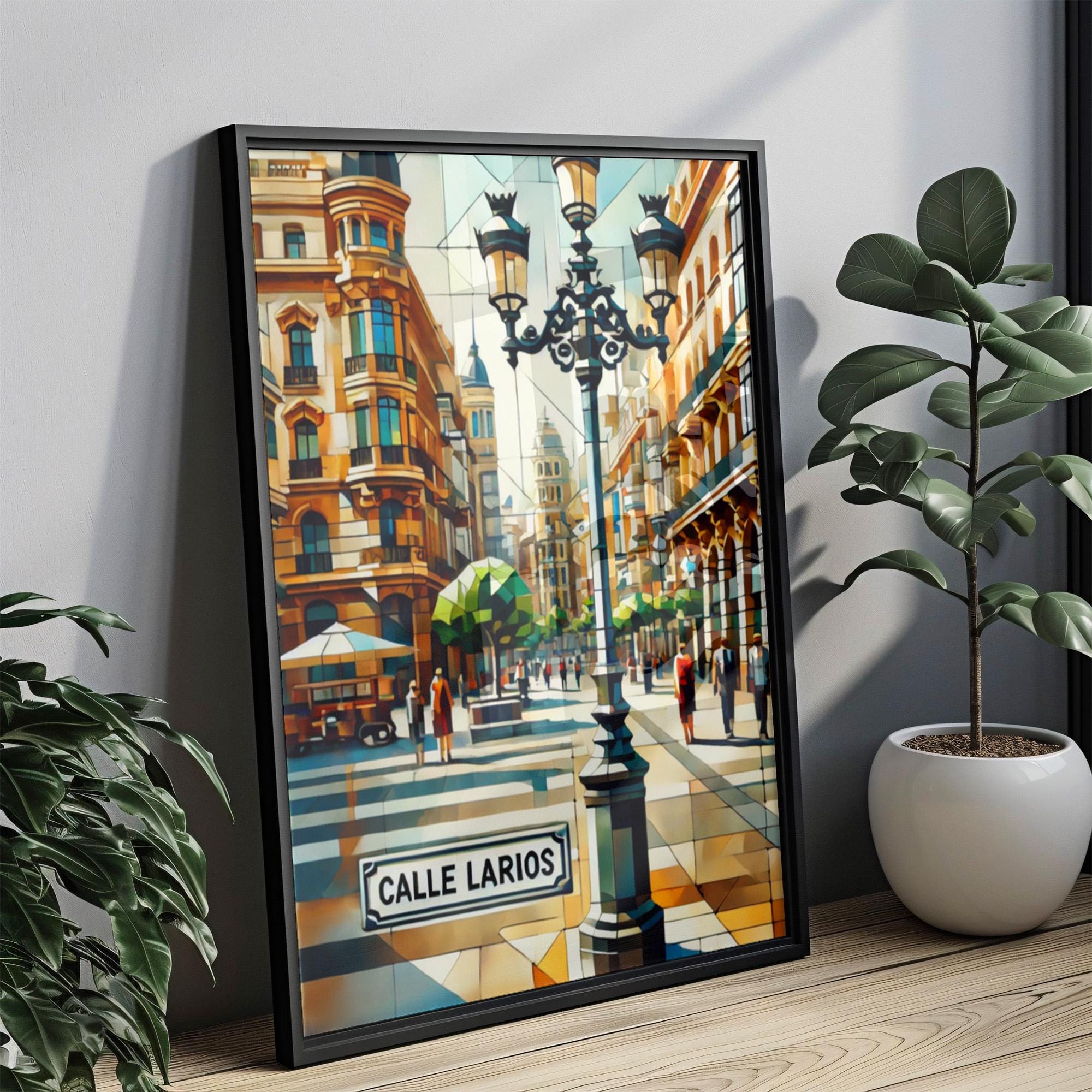 Calle Larios Wall Art - Málaga, Spain