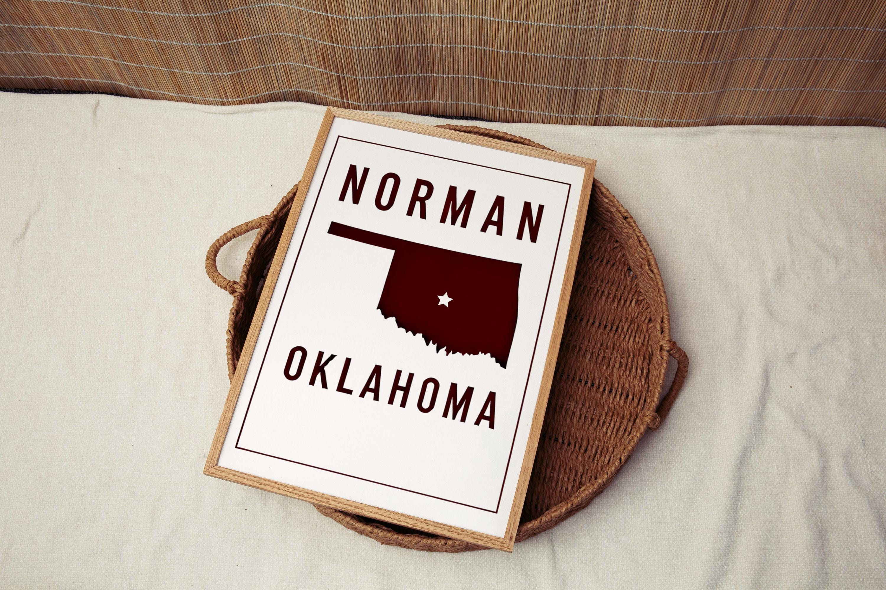 Norman Print - Norman, Oklahoma, USA