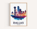 Dallas Wall Art - Dallas, Texas, USA
