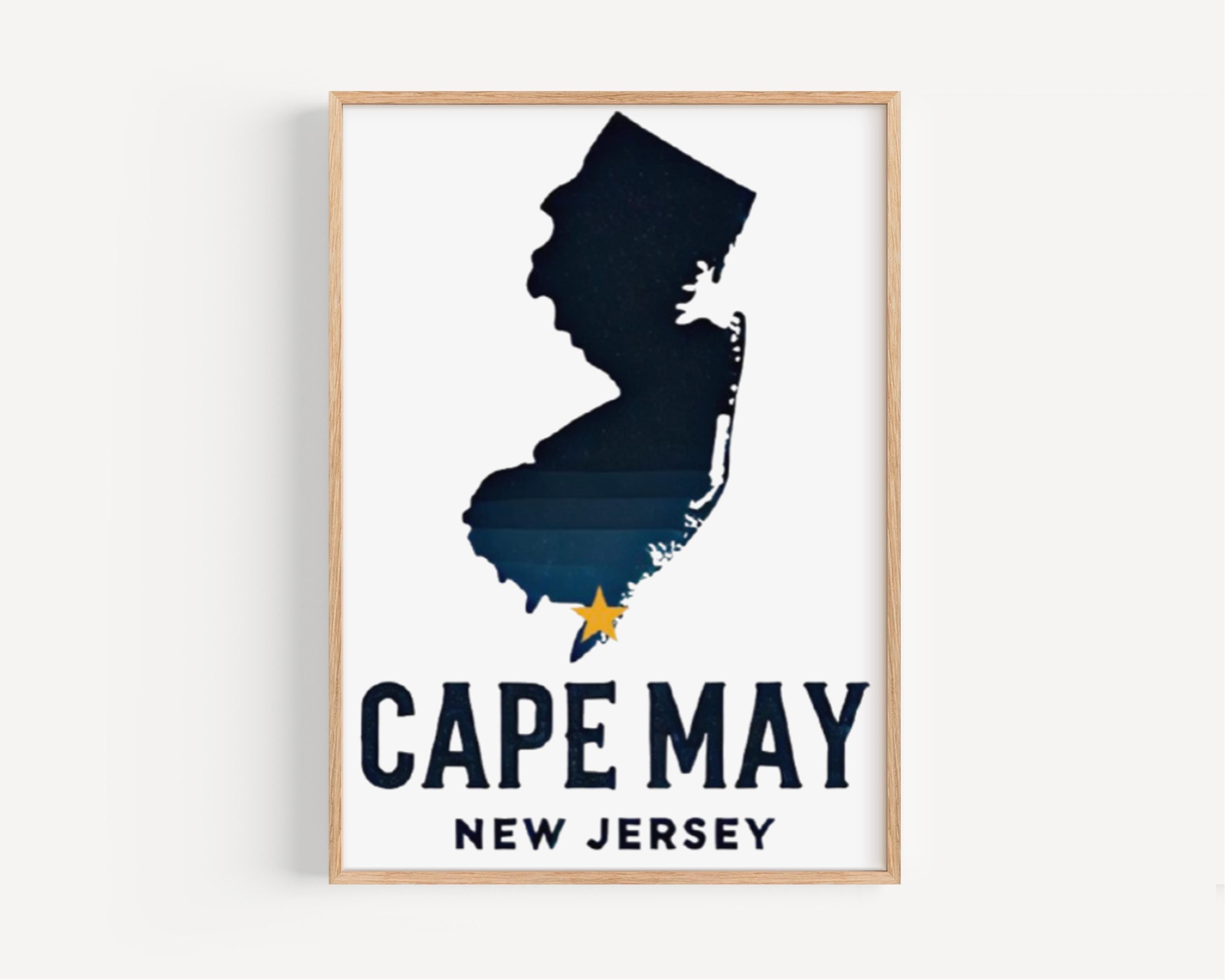 Cape May Wall Art - Cape May, New Jersey, USA