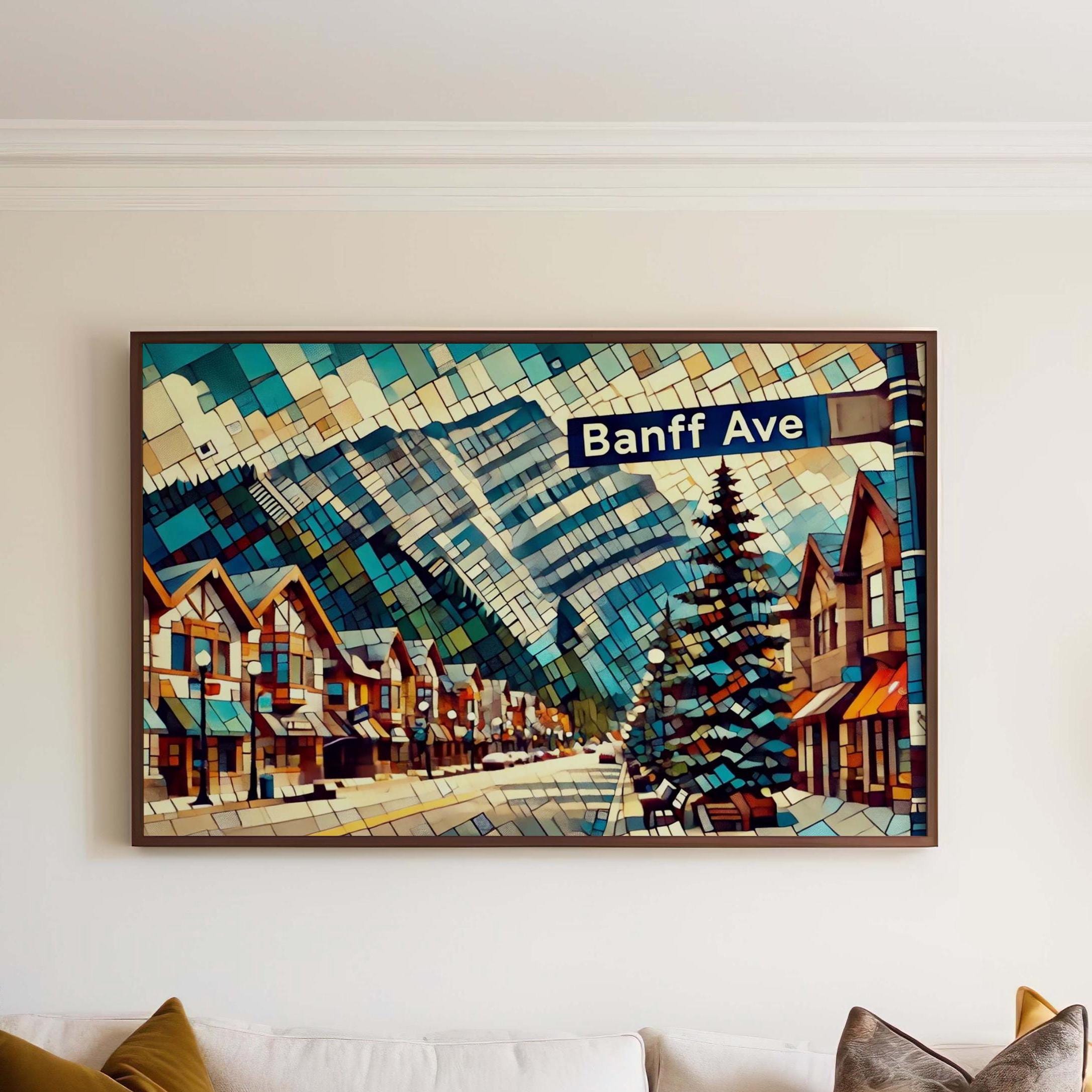 Banff Avenue Wall Art Scenic - Banff, Canada