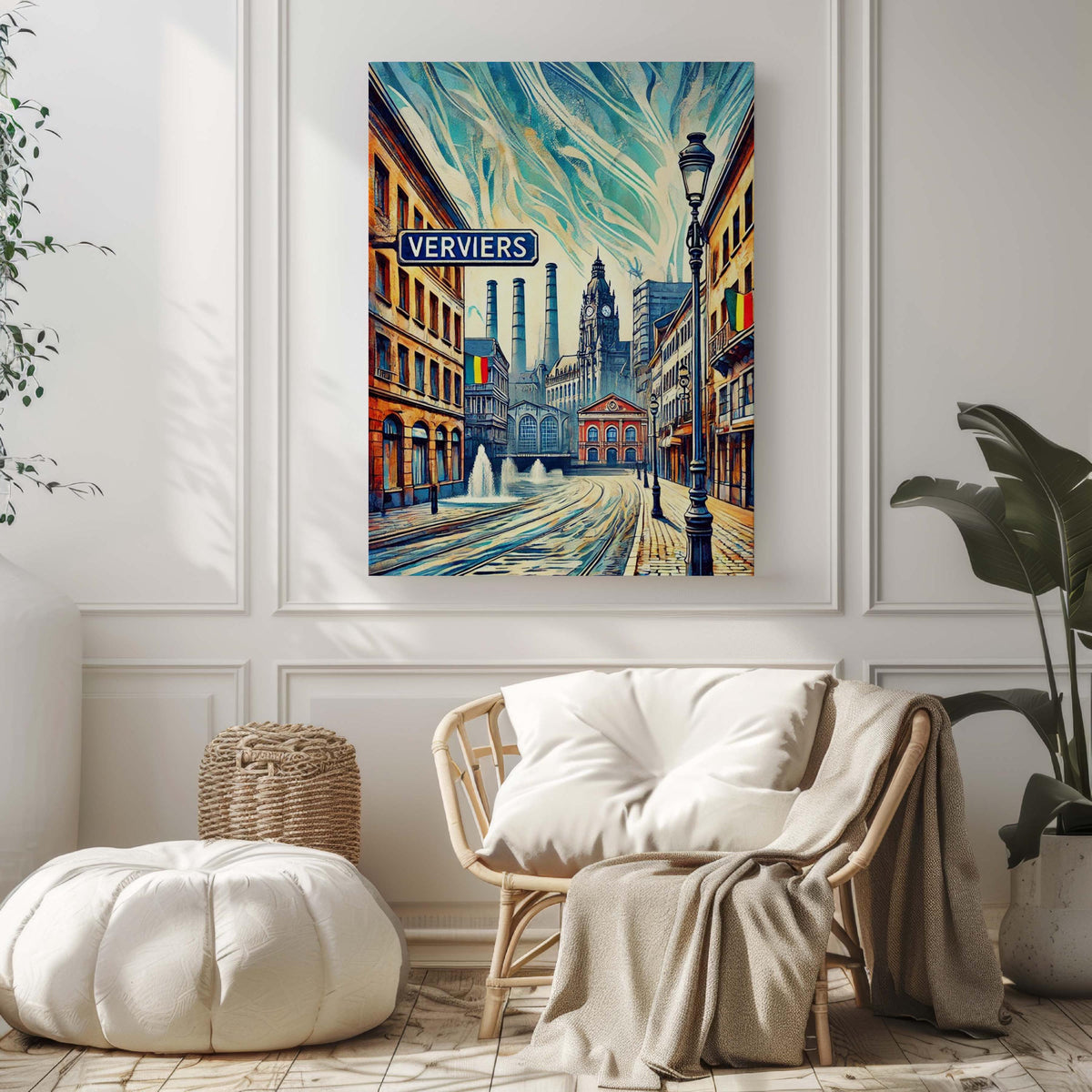 Verviers Poster - Verviers, Belgium