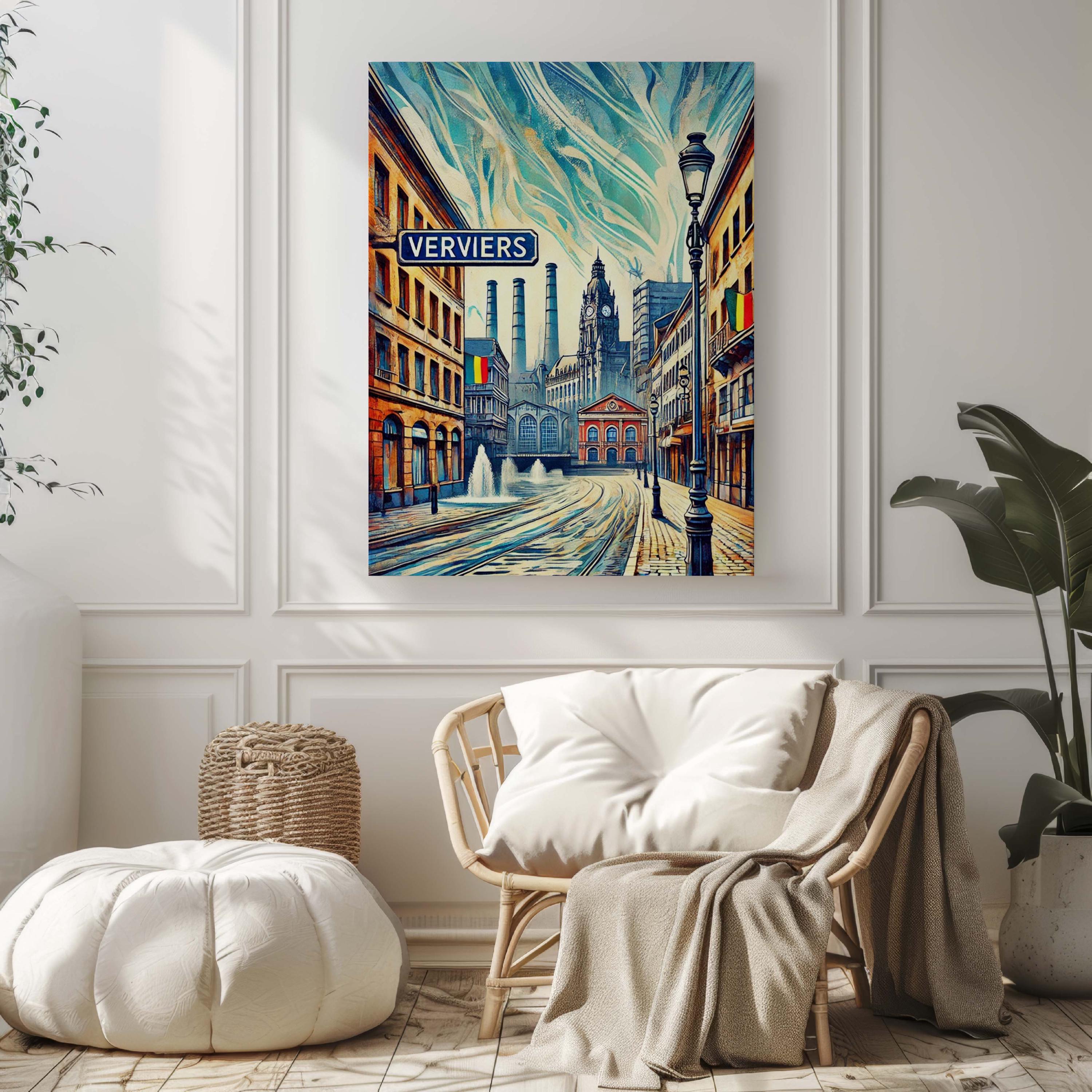 Verviers Poster - Verviers, Belgium