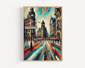 Deansgate Cityscape Print - Manchester, United Kingdom