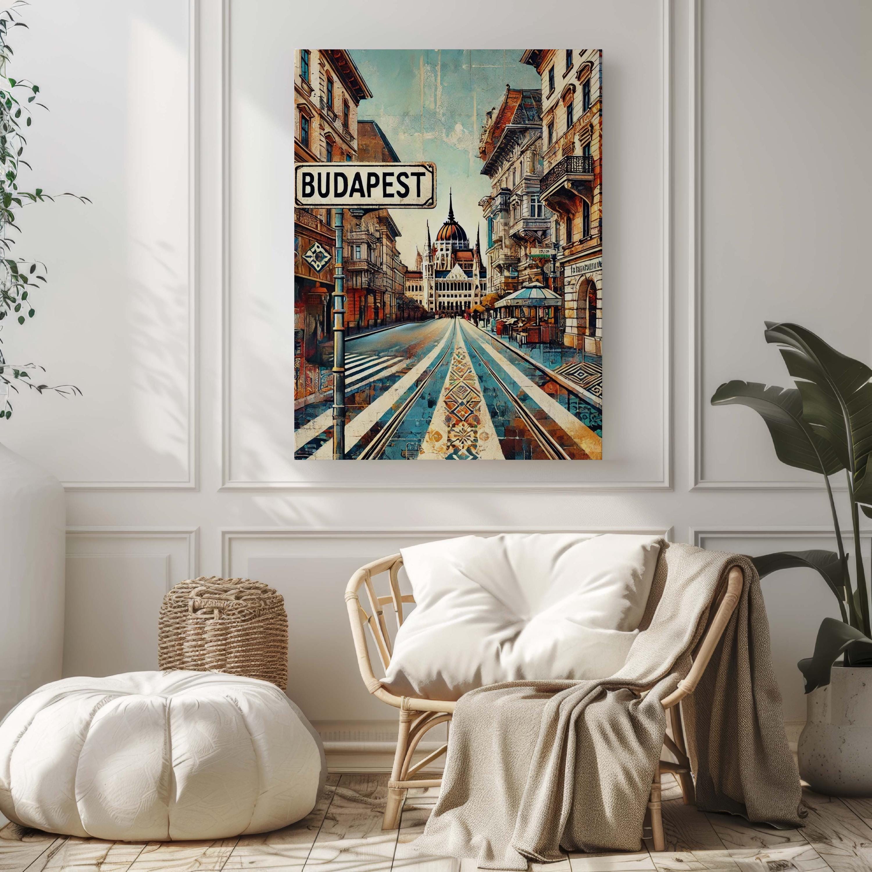 Budapest Travel Poster - Budapest, Hungary