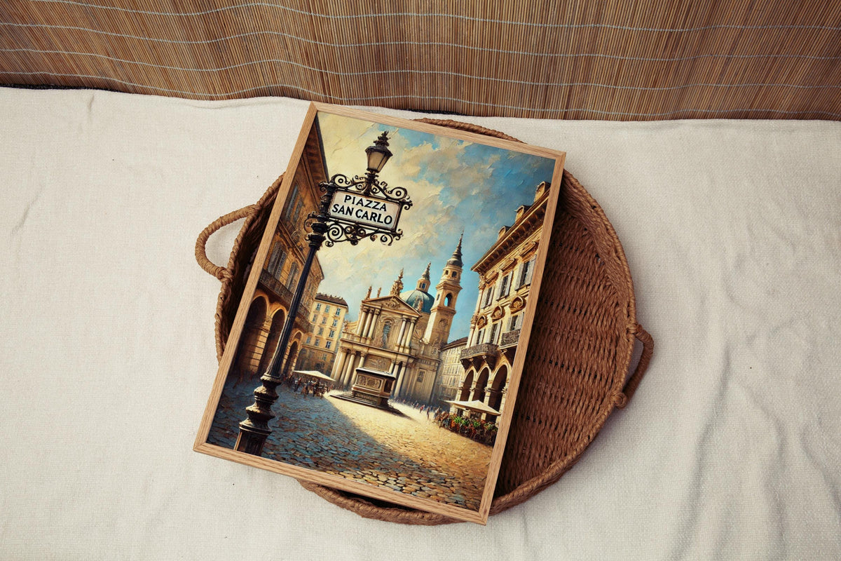 Piazza San Carlo Print - Turin, Italy