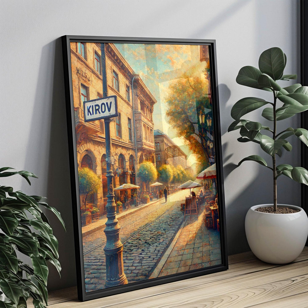 Kirov Street Print - Gyumri, Armenia