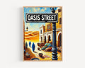 Oasis Street Wall Art Print – Oasis Street, USA, North America