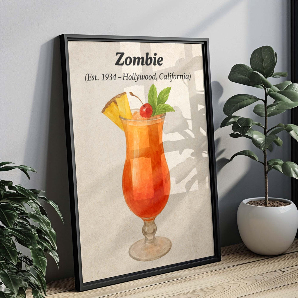 Zombie Cocktail Print
