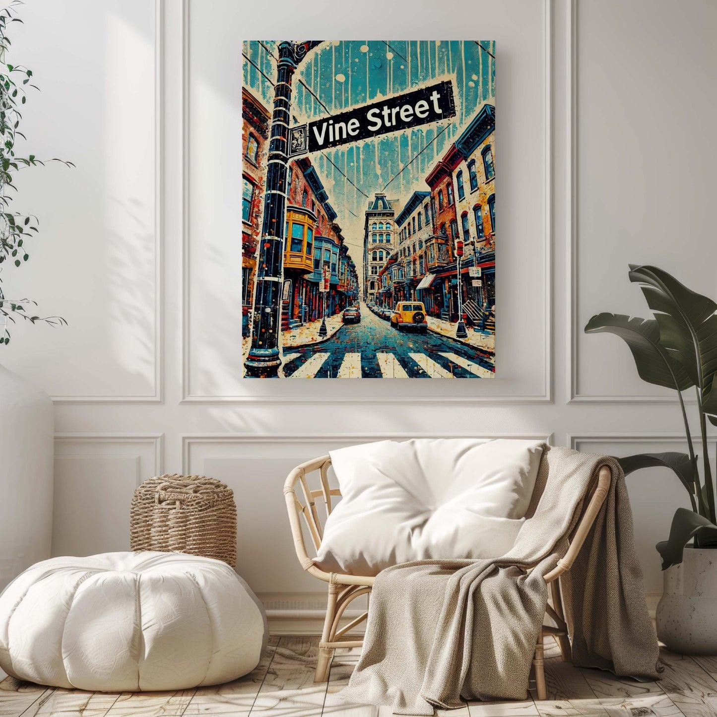 Vine Street Wall Art, Vine St Print, Philadelphia Artwork, Philly Gift, Travel Print, Travel Poster, Housewarming Gift, Pennsylvania Artwork