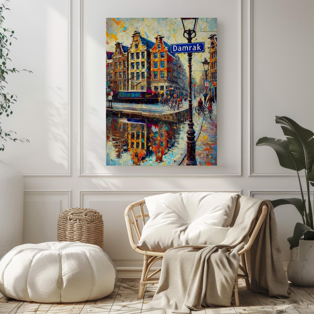 Damrak Print - Amsterdam, Netherlands
