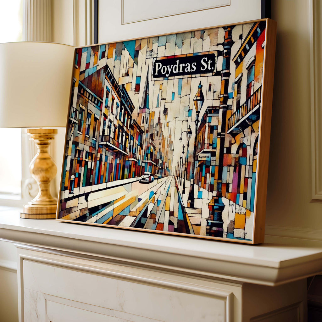 Poydras Street Wall Art - New Orleans, Louisiana, USA
