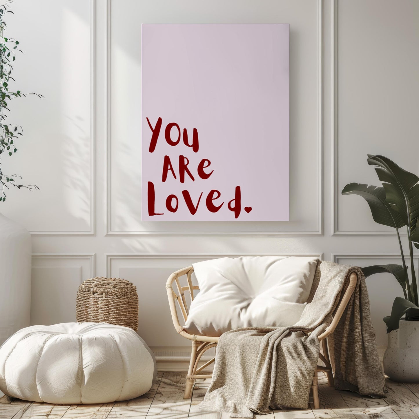 College Wall Art Pink Dorm Print, Travel Home Decor, College Dorm Gift & Housewarming Decoration