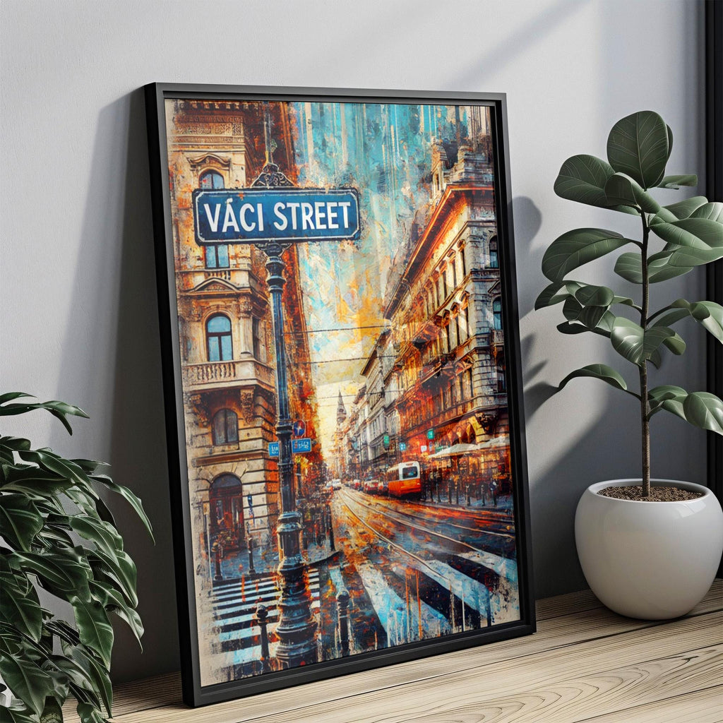 Vaci Street Print - Budapest, Hungary