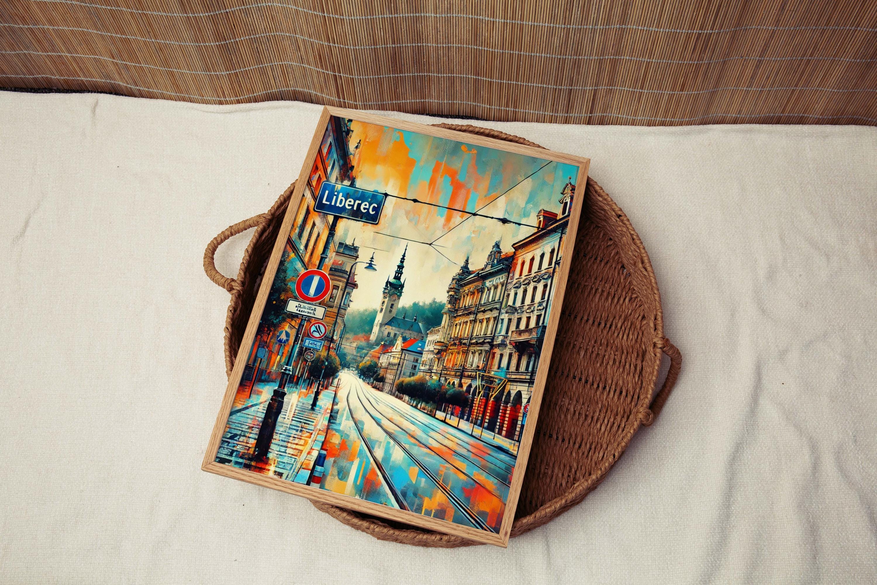 Liberec Art Print Modern - Liberec, Czech Republic